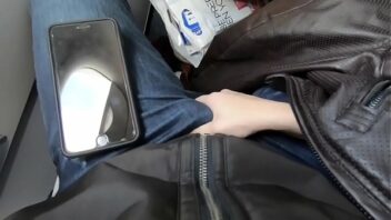 Handjob In Airplane