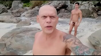 Nude Gay On Beach