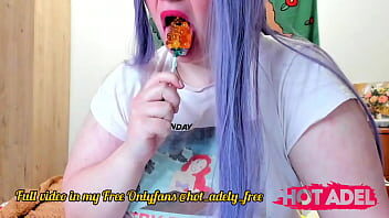 Girl Sucking Lollipop