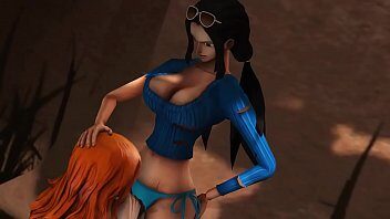 Nackte Nico Robin