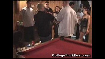College Fuck Fest Blowjob
